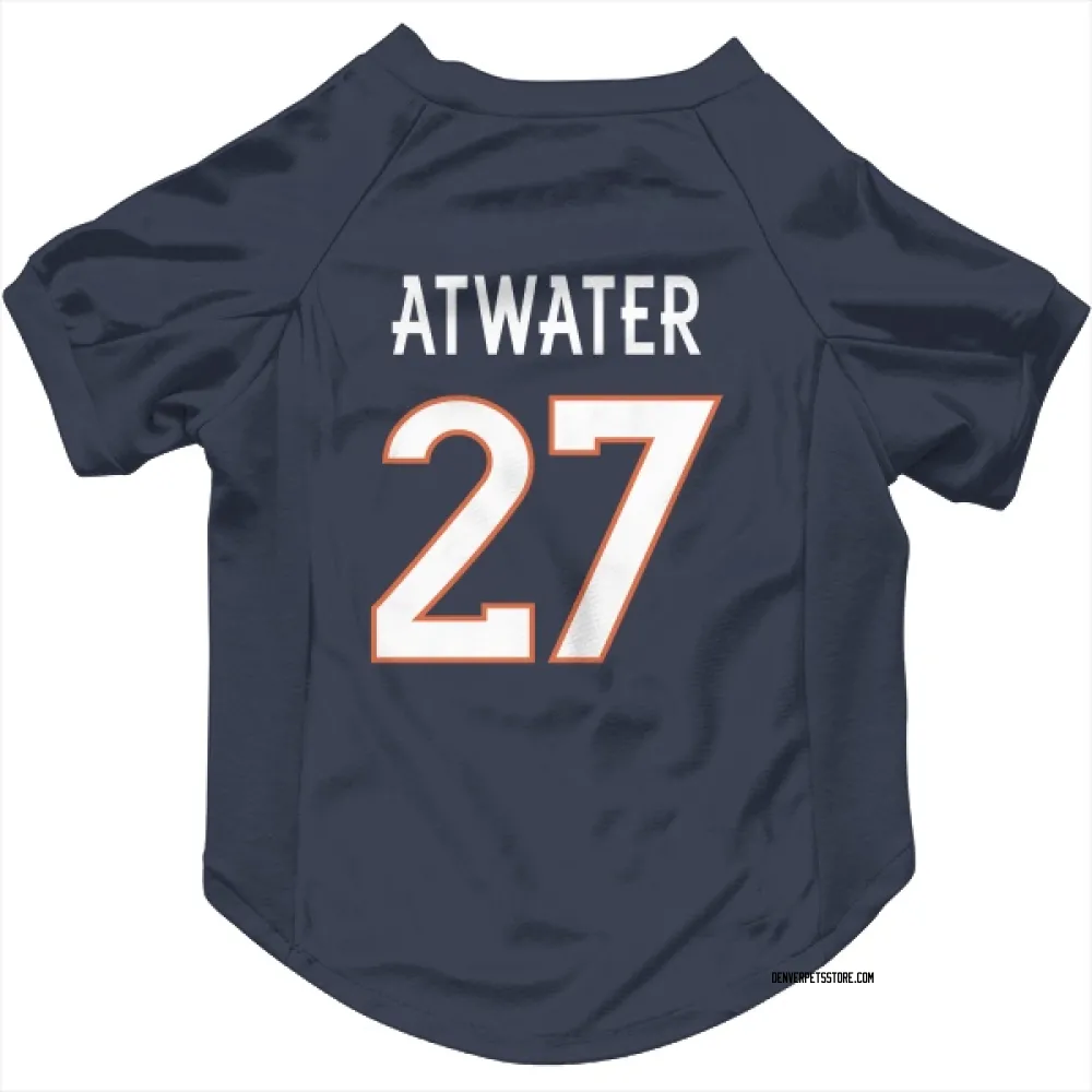 Denver Broncos Steve Atwater Navy Pet Jersey for Dog & Cat