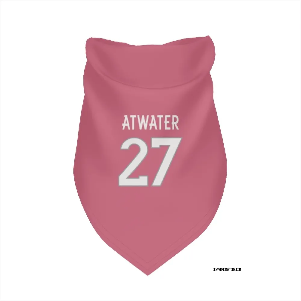Denver Broncos Steve Atwater Pink Pet Bandana for Dog & Cat