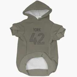 Denver Broncos Taurean York Olive Pet Hoodie for Dog & Cat