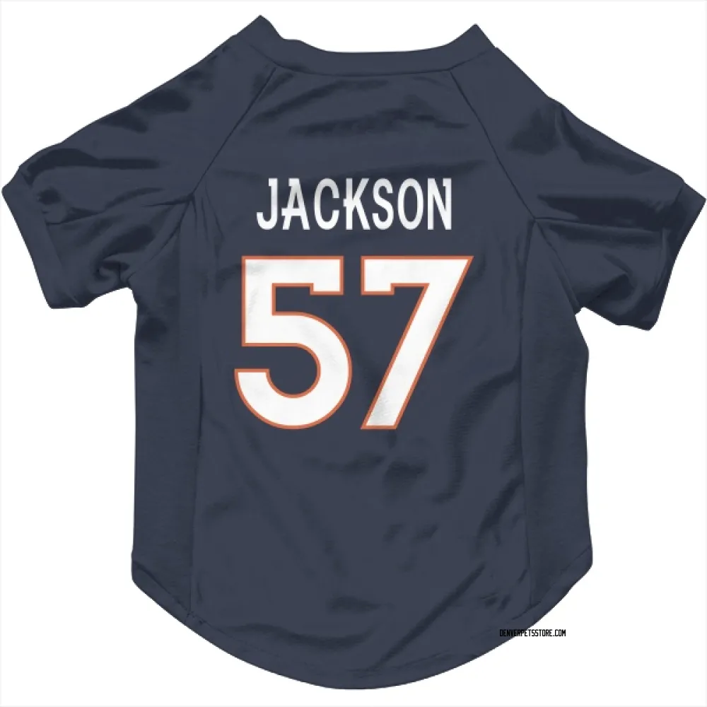Denver Broncos Tom Jackson Navy Pet Jersey for Dog & Cat