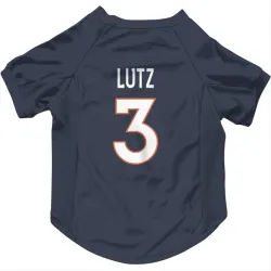 Denver Broncos Wil Lutz Navy Pet Jersey for Dog & Cat