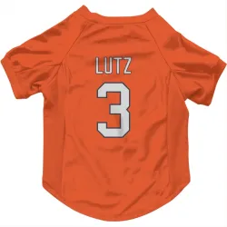 Denver Broncos Wil Lutz Orange Pet Jersey for Dog & Cat
